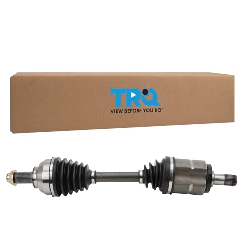 TRQ Front Left CV Axle Shaft Assembly Drivers Side Compatible with 2001-2005 BMW 325xi 330xi - Image 1