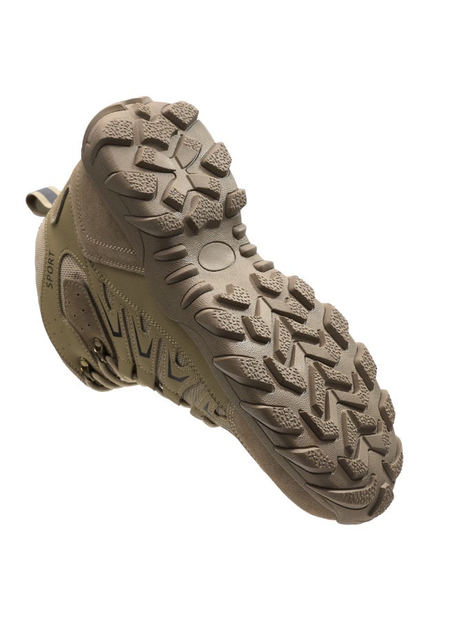 Men's steel-toe safety shoes, lightweight and comfortable, puncture-proof and slip-resistant, wear-resistant and durable, comfortable for long periods of standing, lightweight and breathable, work shoes that can also be worn as fashionable athletic shoes. - Image 3