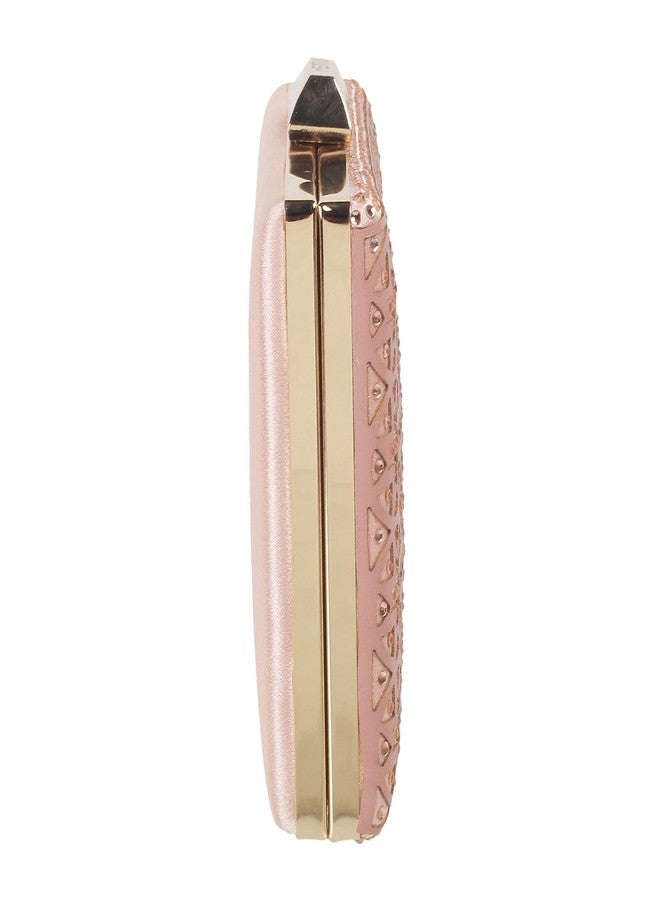 Metro Women Rose Gold Clutch (38-32) - Image 5