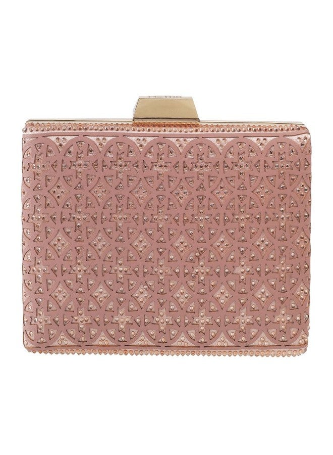 Metro Women Rose Gold Clutch (38-32) - Image 2