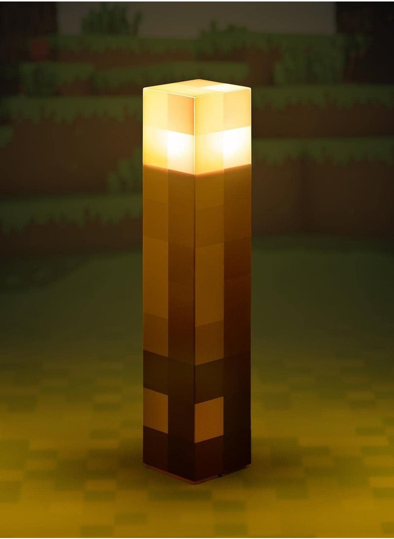 Minecraft Torch Light, Rechargeable Torch, 6-color Smart Password Control Torch