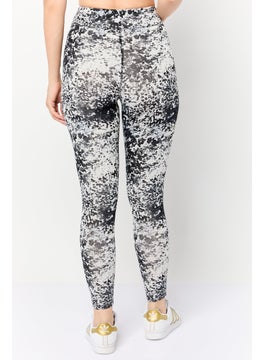 Reebok Women Sportswear Fit Outdoor Leggings, Black  - Image 3