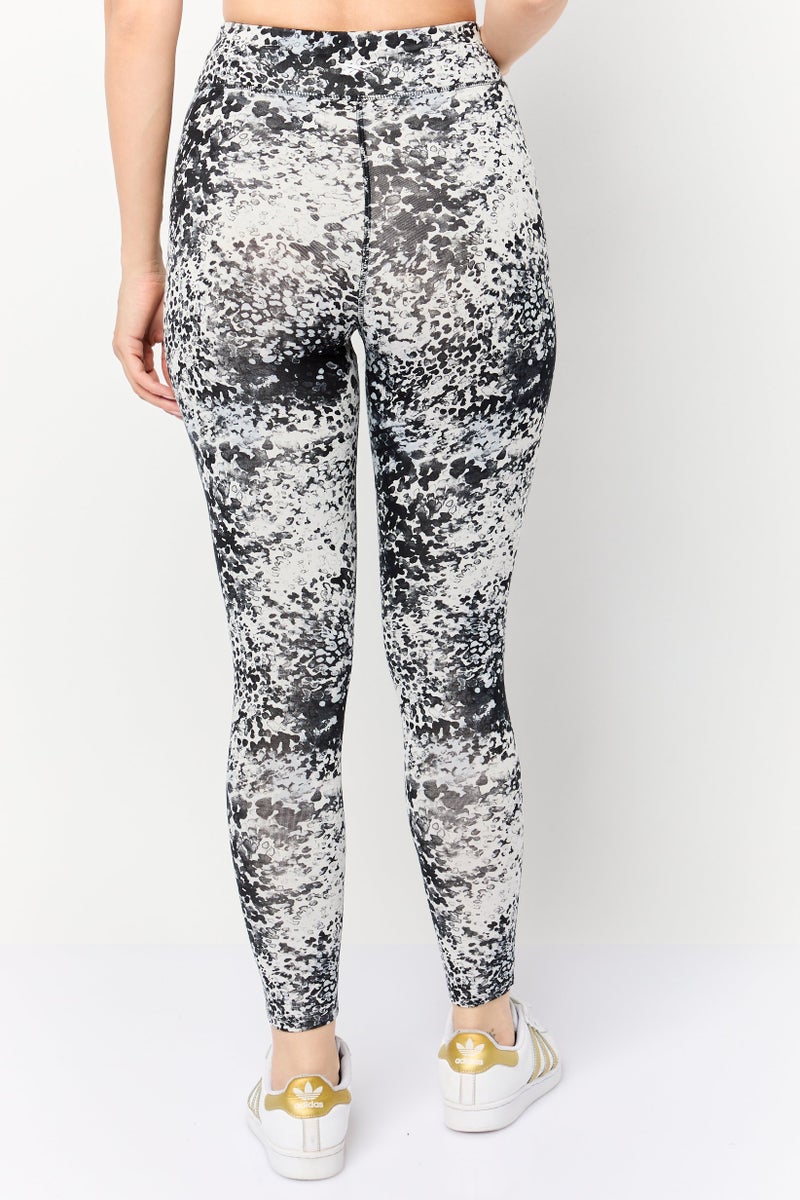 Reebok Women Sportswear Fit Outdoor Leggings, Black - Image 3