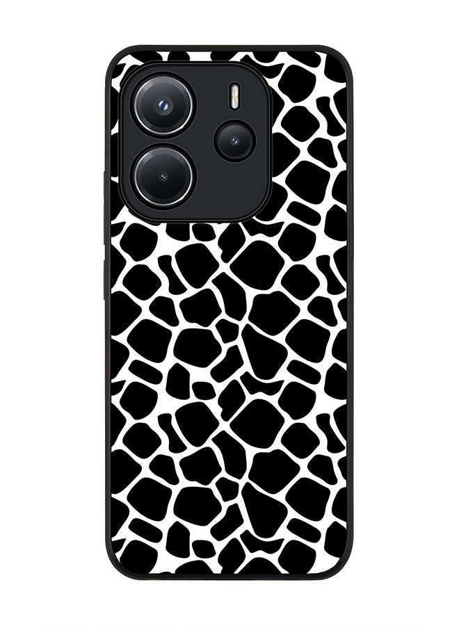 Stylizedd For Xiaomi Redmi Note 14 4G 4G Case,Slim fit Camera Protection, Shockproof Thin Phone cover  - Cow Skin Print - Image 1