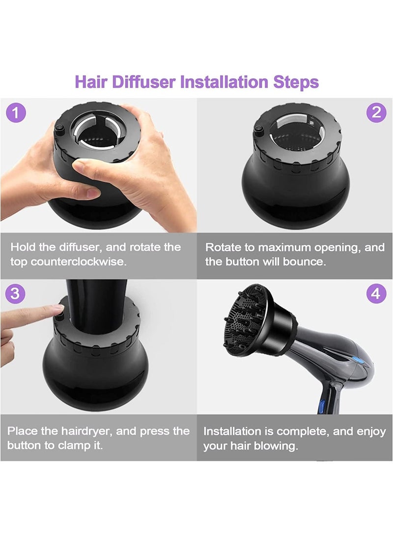 Heating air hood hair diffuser HQ-888 - Image 3