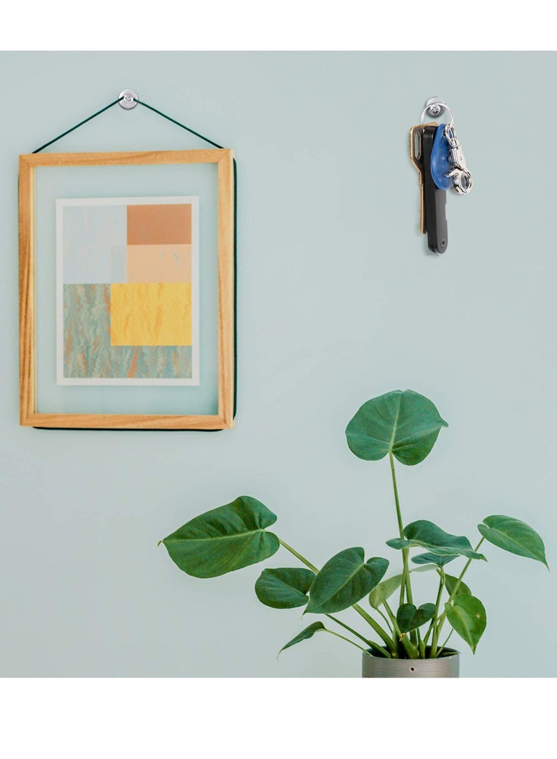 SYOSI Double Ended Picture Hanging Nails Set - Pack of 50 Small Headed Hooks for  Hanging Tapestry Paintings Decorations and Home Office Decoration - Silver - Image 3