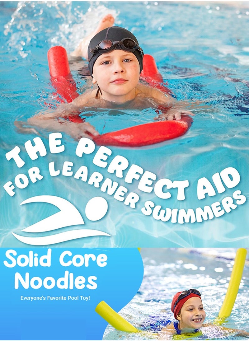 HAIZID Swim, Play, and Learn with Our Noodle Swimming Aid for Kids and Adults - Stay Afloat, Supportive and Safe - Bundle of 2-Pack  - Image 2