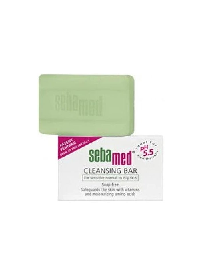Sebamed Olive Oil Cleansing Soap Bar, 100 G