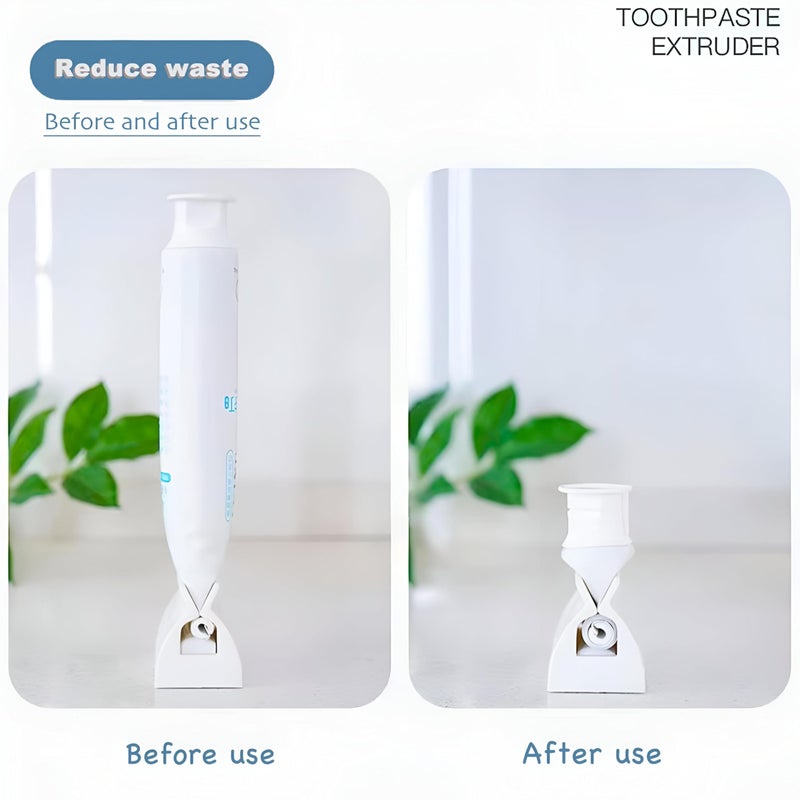Toothpaste Tube Squeezer - Multi-Use Handheld Dispenser with Rotatable Holder for Effortless and Clean Toothpaste Extraction on a Daily Basis (4 pcs) - Image 2