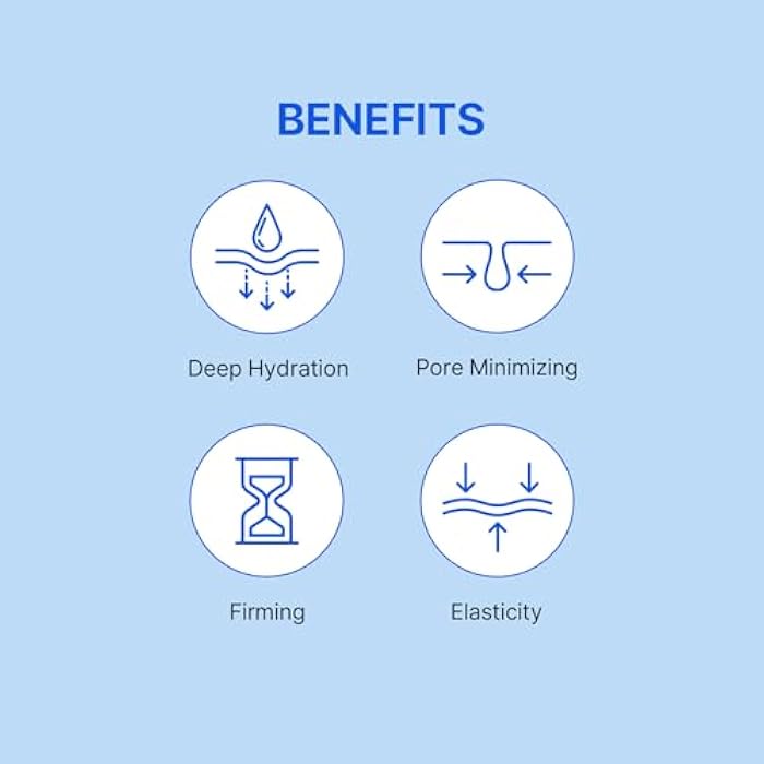 MEDITHERAPY Bluelayer Water Dome Mask - Korean Overnight Collagen Face Mask for Glass Skin, Moisturizing and Firming with Hyaluronic Acid & Blue Agave - Pore Minimizing with Hydrogel Masks for Radiant Glow - 4EA - Image 4