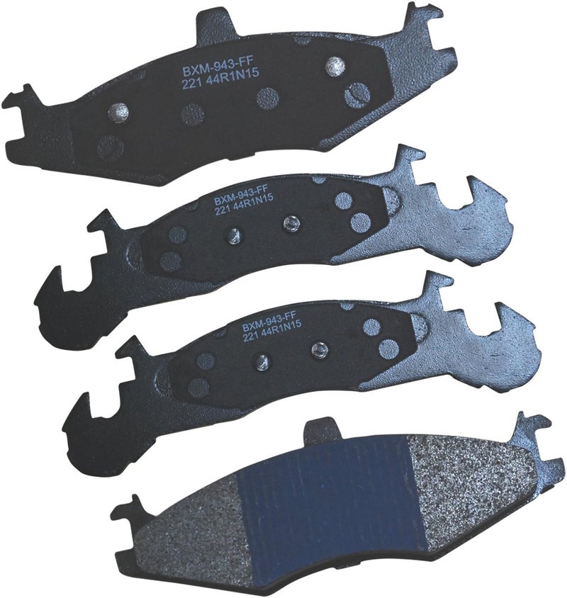Bendix Premium SBM221 Semi-Metallic Front Brake Pads for Select Models Dodge Charger, Omni, Rampage, Plymouth Expo, Horizon, Scamp, Turismo, Turismo 2.2 - Image 1