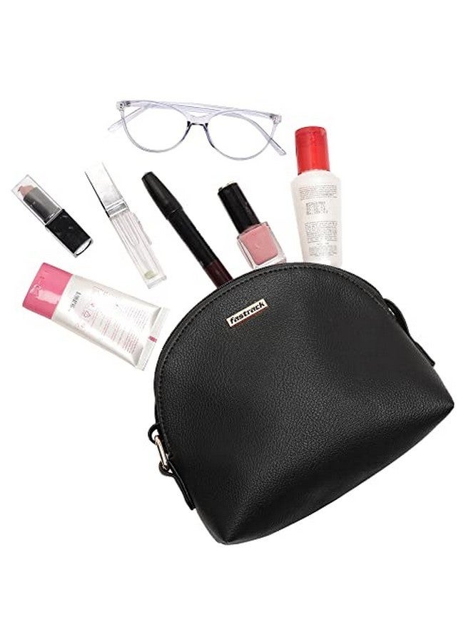 Fastrack Women‚Äôs Round Casual Everyday Sling Bag For Women (Pearl Black) - Image 5