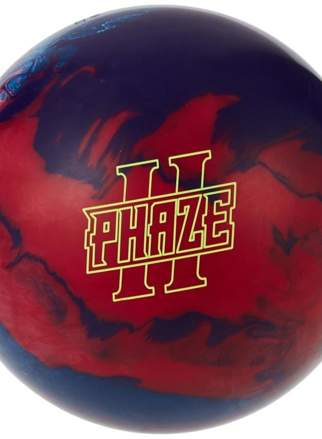 Storm Phaze II Bowling Ball, Red/Blue/Purple, 13 lb - Image 2