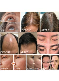 Lanthome Pumpkin Seed Oil, Multi-Activity Non-Sticky Eyelashes Growth Serum for Repairing and Thickening Hair, Nourishing Dry Skin and Densifying Eyelashes, Hair Treatment Essence for Unisex, 60ml  - Image 5