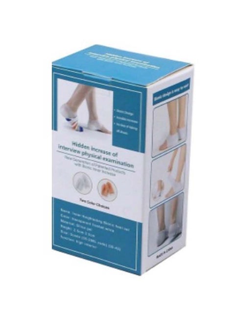 Silicone Inner Heightening Bionic Heel Set