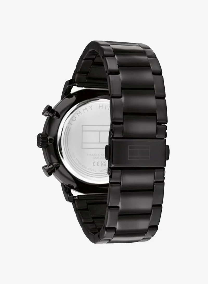 Tommy Hilfiger  Quartz Analogue Watch with Black Stainless Steel Bracelet for Men | Best Price UAE