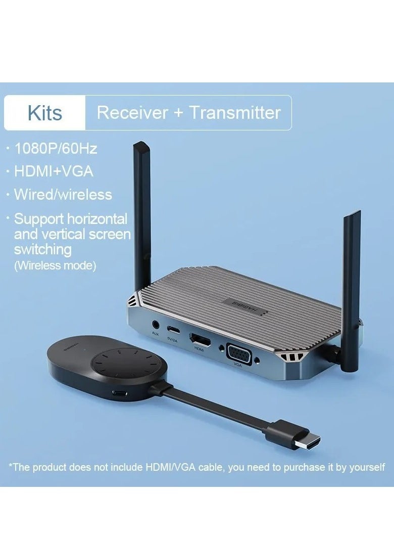 ماركة غير محددة مستقبل جهاز إرسال فيديو لاسلكي متوافق مع HDMI من Hagibis  - Image 3