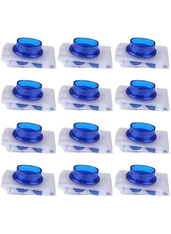 Generic Pack of 12 Face Masks with Disposable Valve, Portable Pockets, Face Protection for Adults and Children, gold, XL  - Image 1