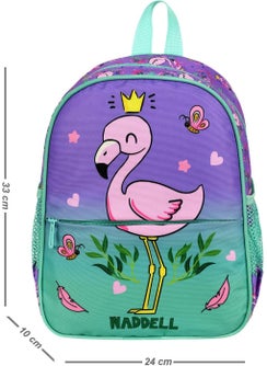 Waddell Licensed Flamingo Patterned Kindergarten Nursery Backpack  - Image 2