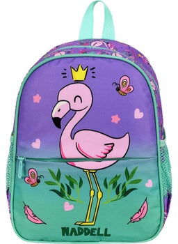 Waddell Licensed Flamingo Patterned Kindergarten Nursery Backpack  - Image 5