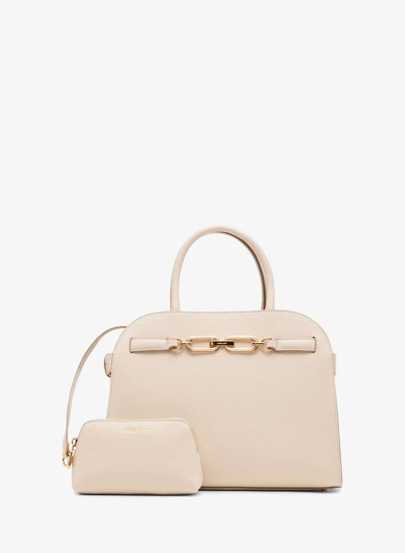 آن كلاين Anne Klein Logo Detail Satchel Bag