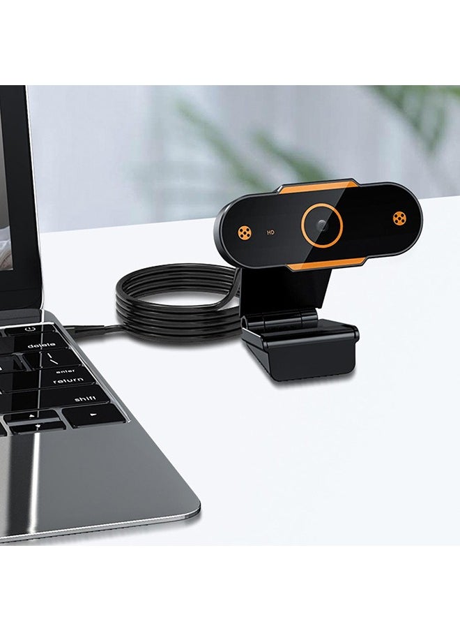 XiuWoo - USB Webcam, 1080P HD Driver-Free USB Camera for Live Broadcast, Wide Viewing Angle Laptop Webcam, Autofocus Webcamera for Computer, Adjustable Webcam with Clear Stereo Audio HD Light for Skype Zoom - Image 1