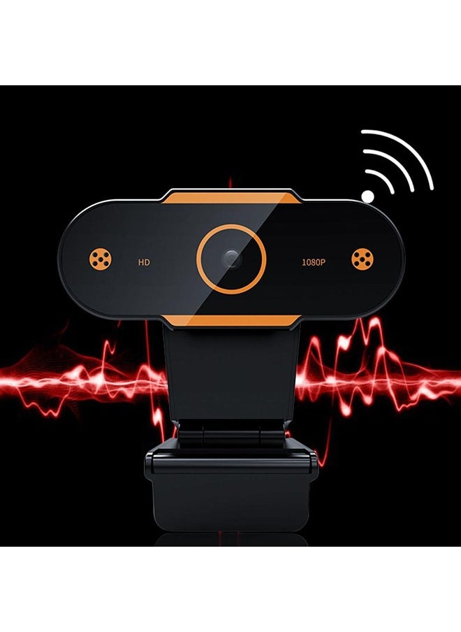 XiuWoo - USB Webcam, 1080P HD Driver-Free USB Camera for Live Broadcast, Wide Viewing Angle Laptop Webcam, Autofocus Webcamera for Computer, Adjustable Webcam with Clear Stereo Audio HD Light for Skype Zoom - Image 1