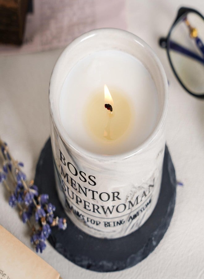 FreeJac Boss Lady Candle - Boss Appreciation Gift for Women, Superwoman Mentor Manager Christmas Birthday Gifts, Office Decor 6oz - Image 4
