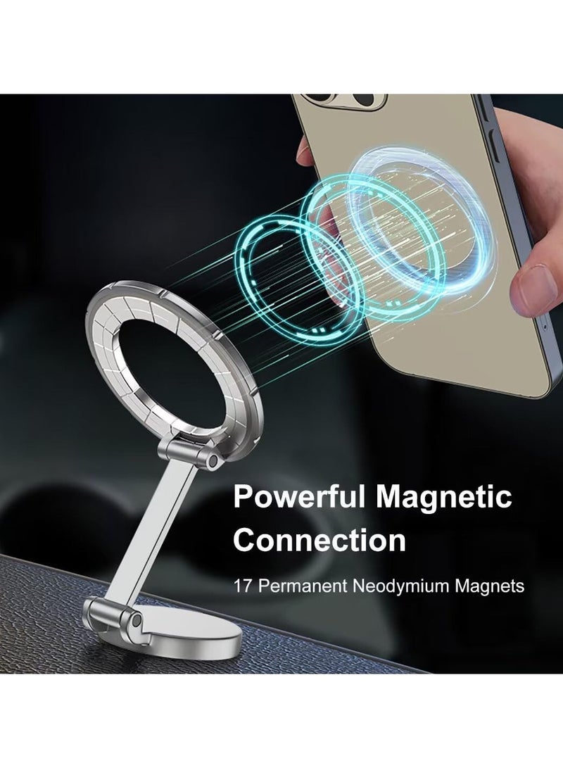 MORTICO for Magsafe Car Mount, Ultra Magnetic Dashboard Phone Holder, Car Accessories for iPhone 16 Pro Max, Fit for iPhone16 Pro/Pro Max 15 14 13 12 Galaxy S24 Ultra - Image 3