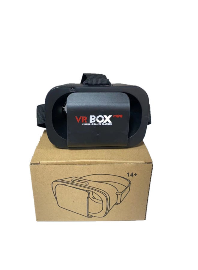 Vr BOX Second Generation Head Wear Smart Game Glasses Vr Virtual Reality Glasses Mobile Phone 3D Cinema Manufacturers Wholesale-Color:VRmini  - Image 1