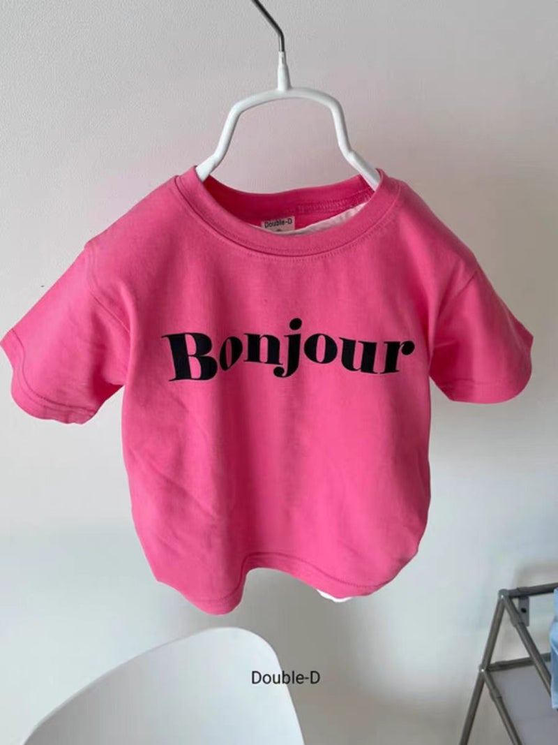 Xiao Di Xiong Children'S Summer Short-Sleeved T-Shirt Children'S Handsome Half-Sleeved Summer Clothes Fashion Brand T-Shirt - Image 2