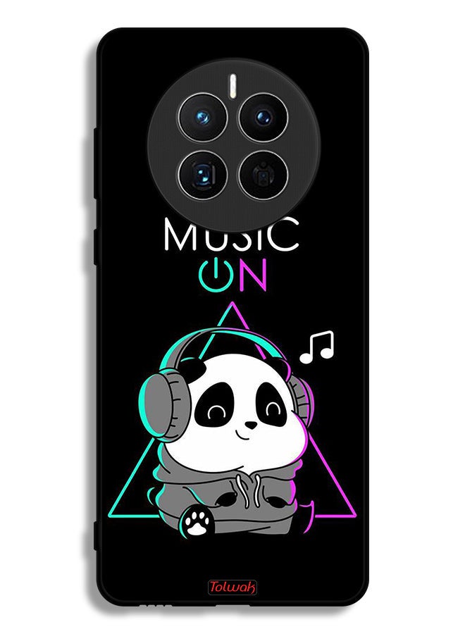 Tolwak Huawei Mate 50E Protective Case Cover Music On Panda - Image 1