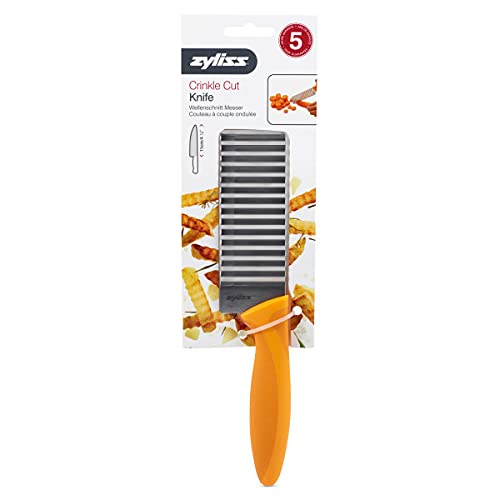 ZYLISS Crinkle Cut Knife, Potato and Vegetable Cutter, Stainless Steel - Image 4