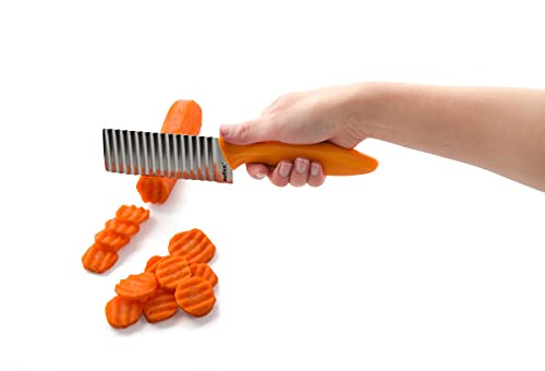 ZYLISS Crinkle Cut Knife, Potato and Vegetable Cutter, Stainless Steel - Image 2