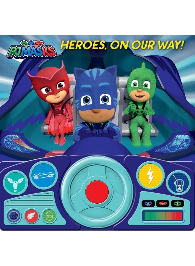 Pj Masks: Heroes, on Our Way! Sound Book 