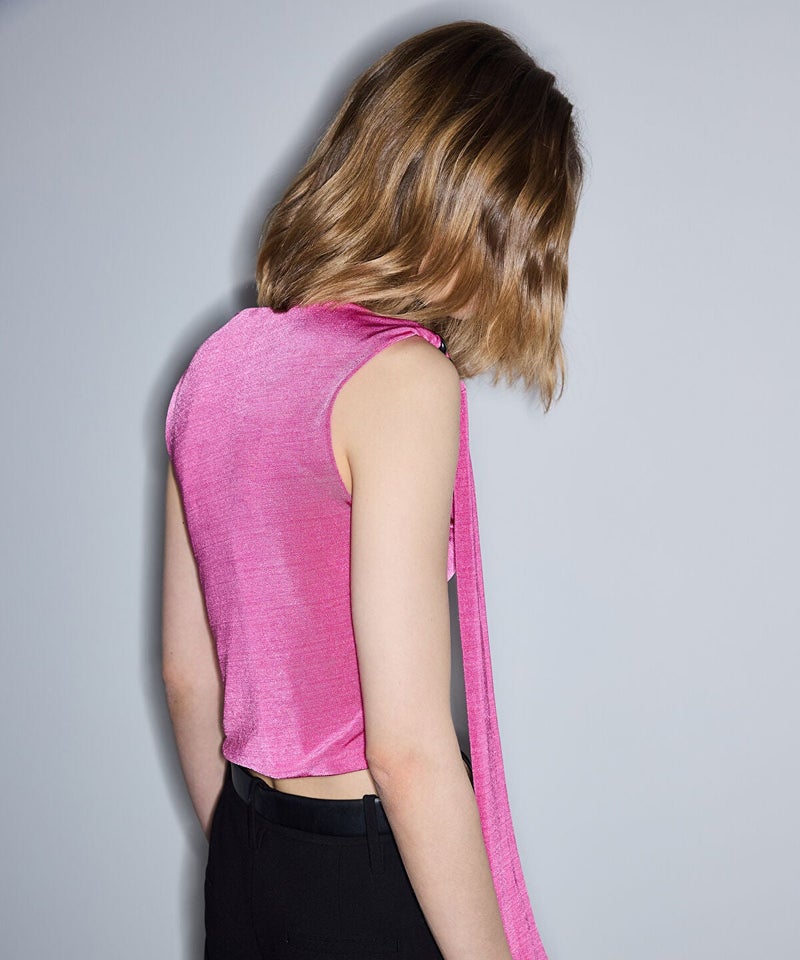 Ipekyol Side Brooch Asymmetric T-Shirt - Image 4