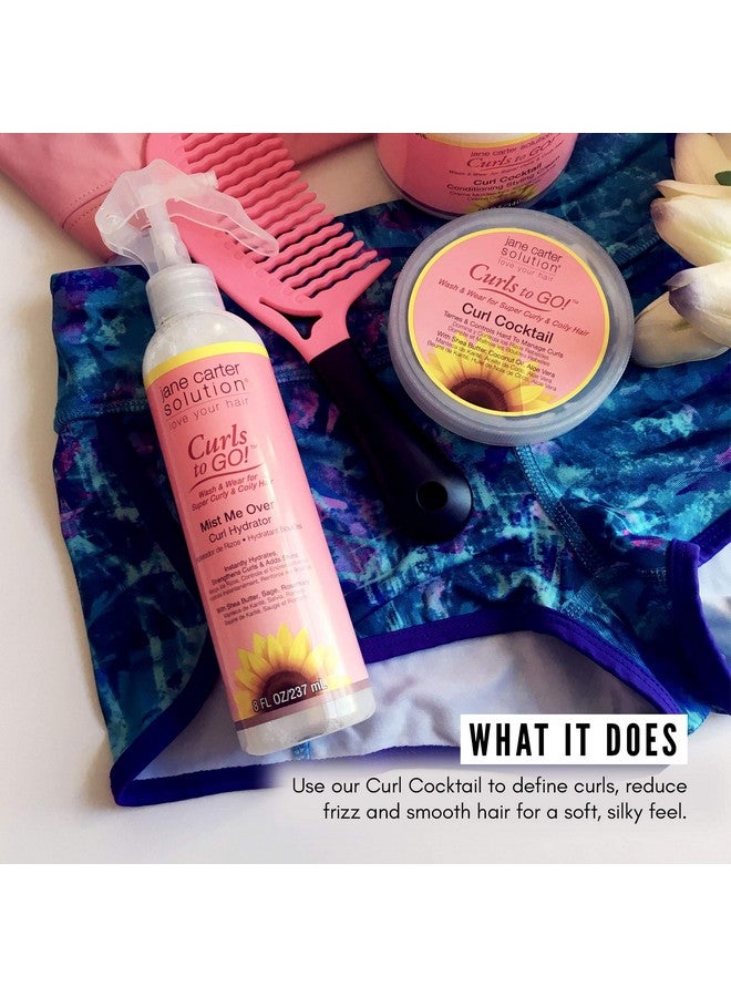 Jane Carter Solution Curls To Go Cocktail Conditioning Cream (12Oz) - Hydrating - Image 2