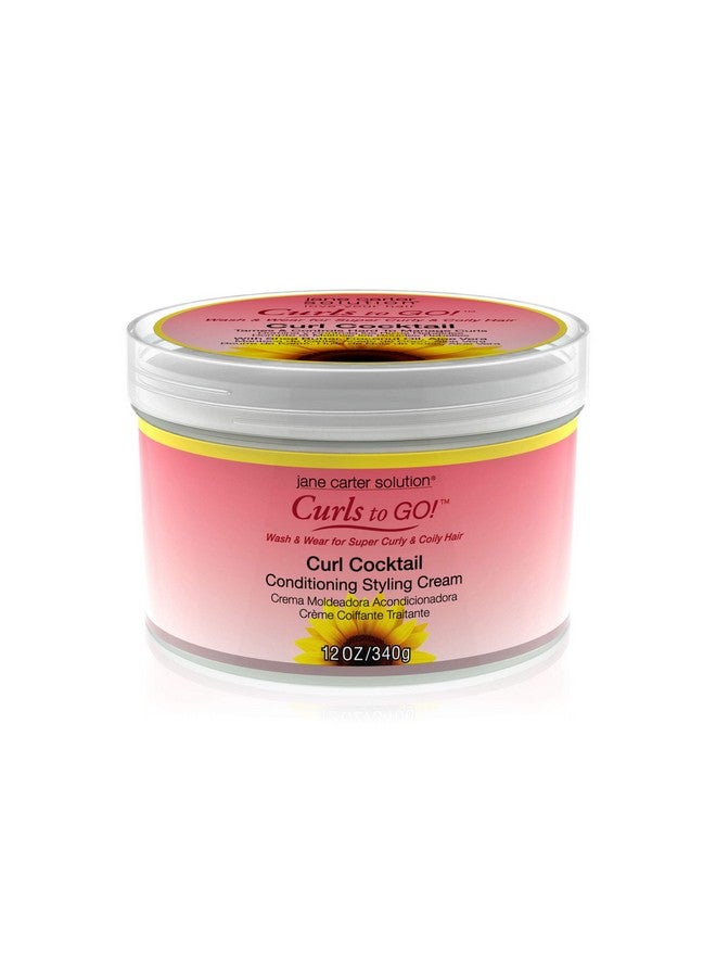 Jane Carter Solution Curls To Go Cocktail Conditioning Cream (12Oz) - Hydrating - Image 1