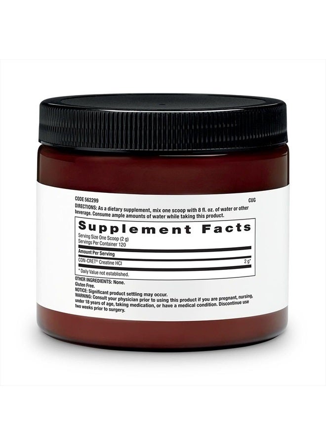 BEYOND RAW Chemistry Labs Creatine HCl Powder | Improves Muscle Performance | 120 Servings - Image 2