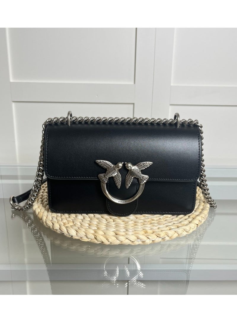 PINKO Pinko Classic Chain Crossbody Shoulder Bag 21*13*7cm  - Image 1