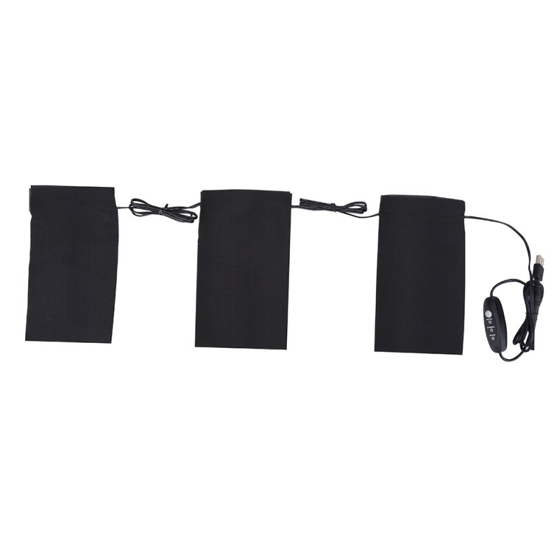 5V 2A 8.5W Lightweight Electric USB Heating Heated Pads Set for Outdoor Winter Camping - Image 1
