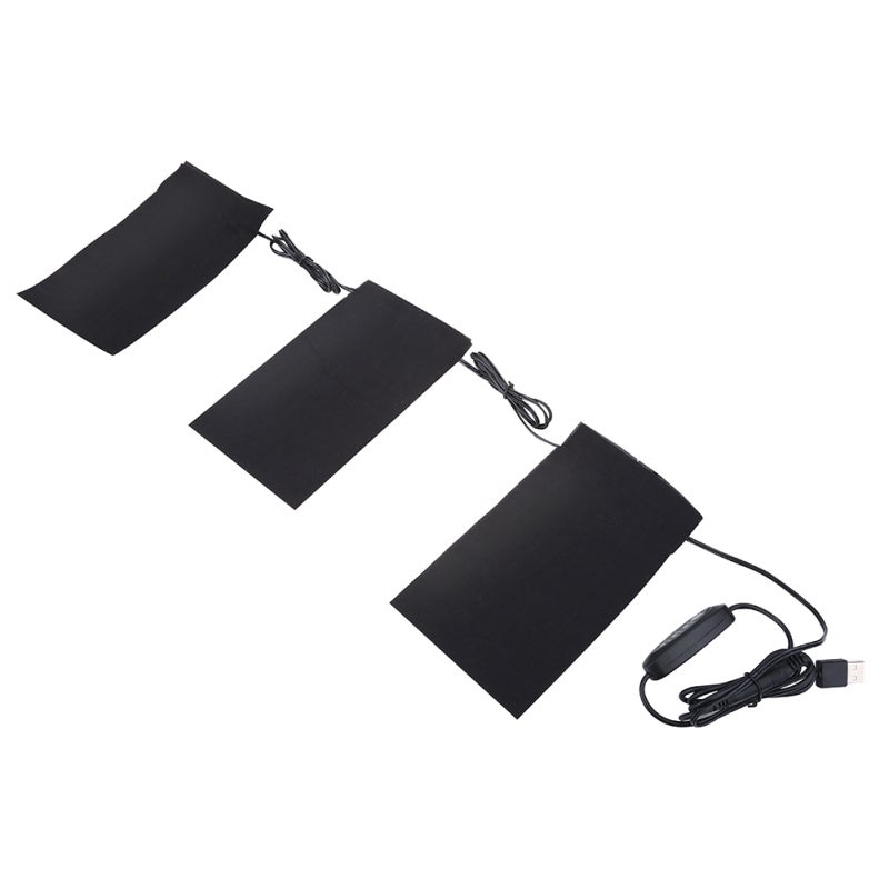 5V 2A 8.5W Lightweight Electric USB Heating Heated Pads Set for Outdoor Winter Camping - Image 2