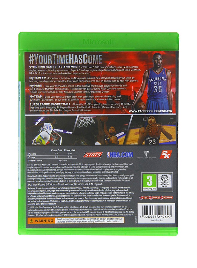 2كي لعبة NBA 2K15 (إصدار عالمي) - رياضات - xbox_one - Image 2