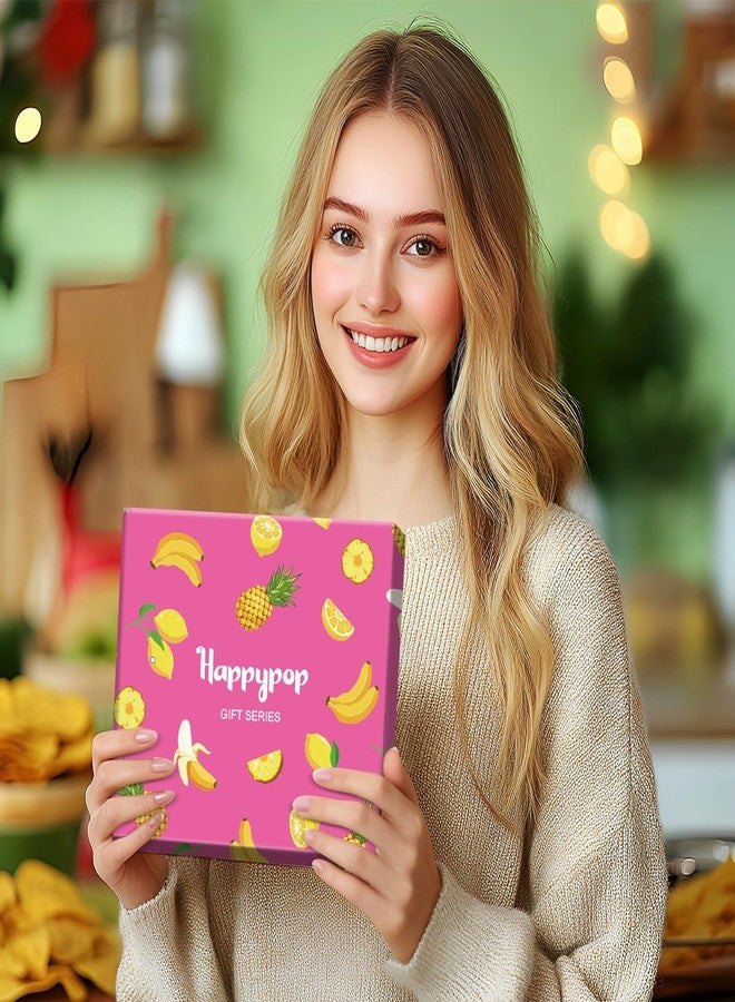 Happy Pop هدايا هابي بوب بنكهة الليمون للنساء - جوارب بنكهة الفواكه لعشاق الليمون، هدايا بنكهة الفواكه للكبار - Image 3