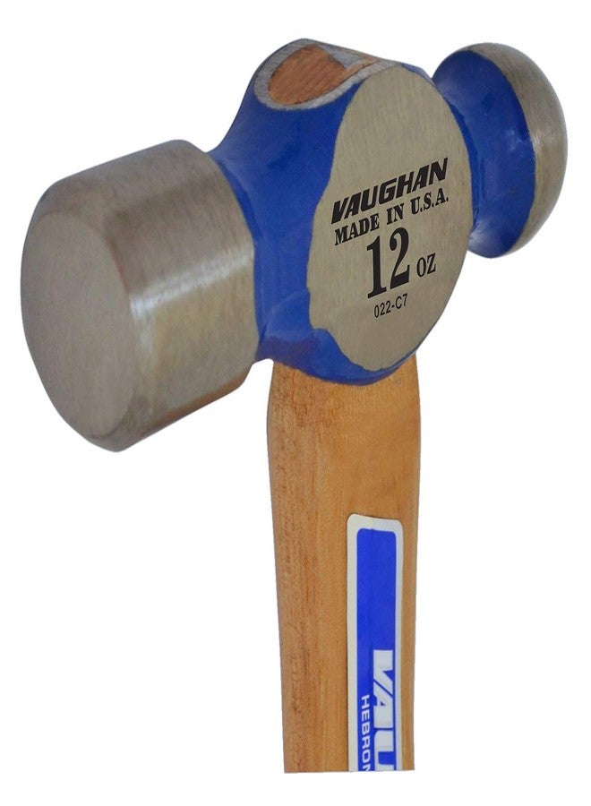Vaughan 154-30 TC2012 Hickory Handle Ball Pein Hammer, 12-Ounce Head - Image 2