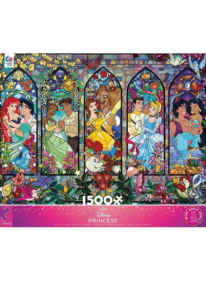 Ceaco - Disney - Princess Castle Royal Windows - 1500 Piece Jigsaw Puzzle - Image 2