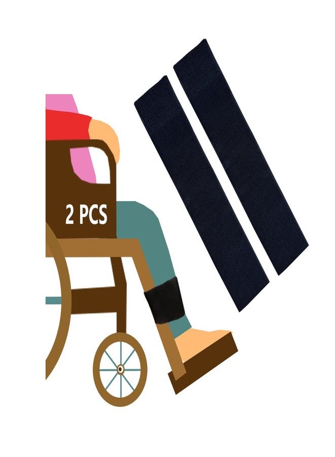 ZNALDP Wheelchair Foot Rest Straps, Medical Safety Seat Belt Wheelchair Leg Support Harness Restraints for Elderly Dementia Patient Leg Separator Foot Straps Prevent Sliding Wheelchair Accessories - Image 1