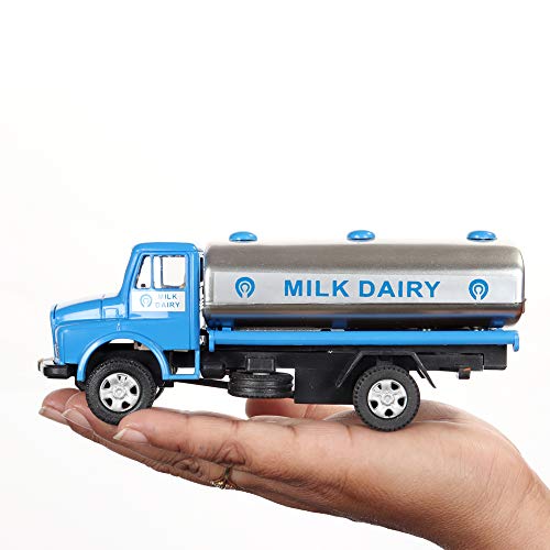 Centy Milk Dairy Tanker Toy in Pull Back Action for 3Y+ Assorted Colours - Image 5