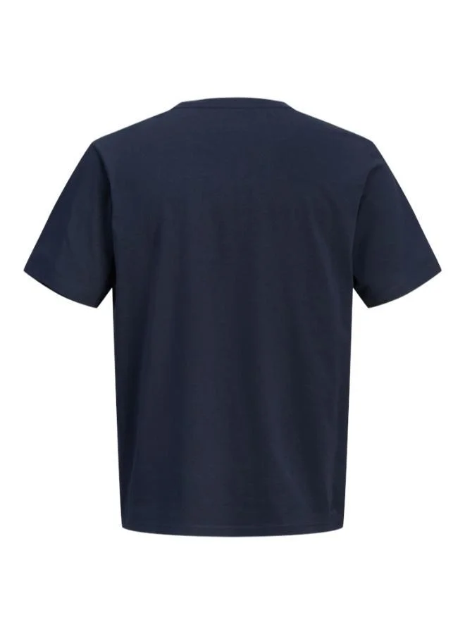 Jack & Jones Junior Kids Logo Relaxed Fit Crew Neck T-Shirt