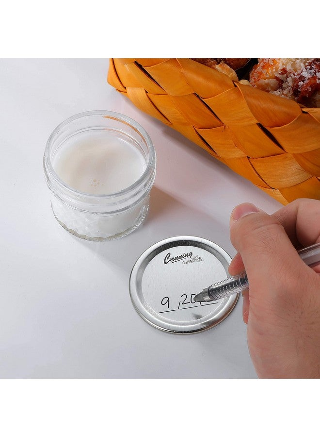 EvaHab 128-Count, Regular Mouth Canning Lids for Ball, Kerr Jars - Split-Type Metal Mason Jar Lids for Canning - Food Grade Material, 100% Fit & Airtight for Regular Mouth Jars - Image 4